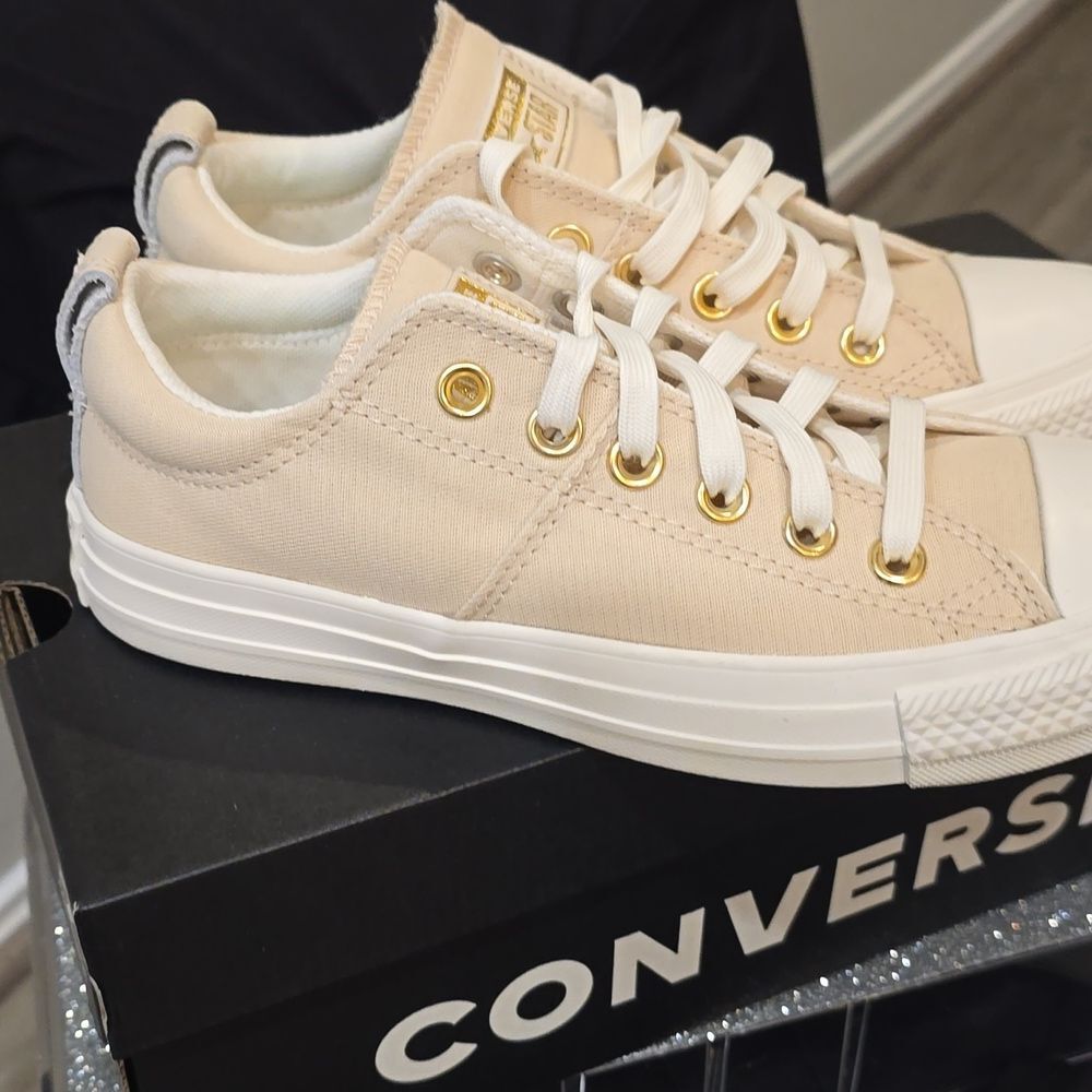 Converse Chuck‎ Taylor All Star Madison Sneakers- Off White - Picture 8 of 9